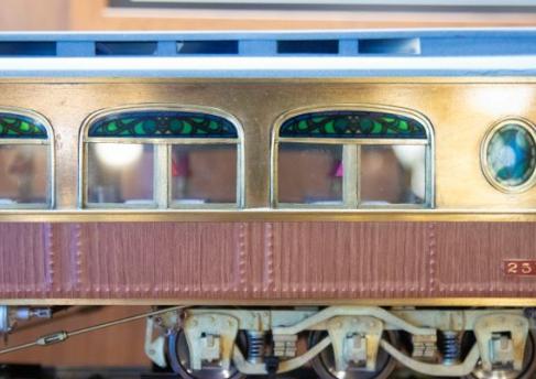 3164_【或る列車】或る列車模型（１号車展示ケース）