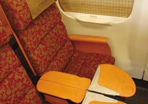 185_【九州新幹線】新800系（車内）座席